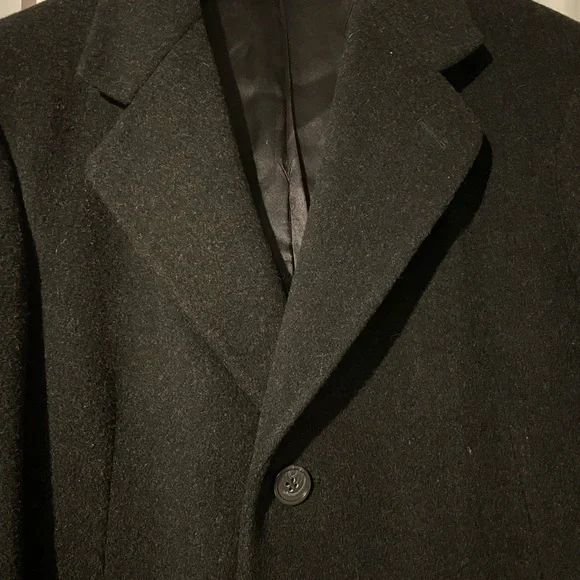 Vintage Christian Dior Wool Trench Coat - Picture 9 of 13